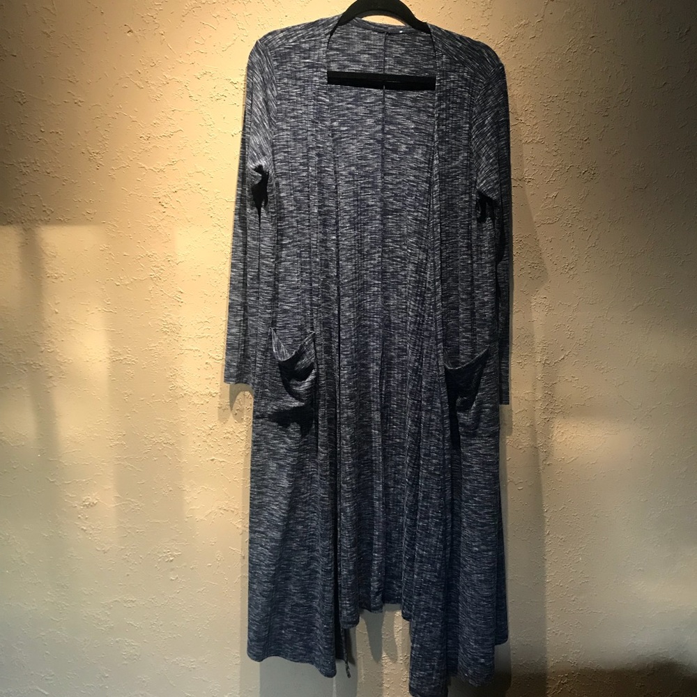 LuLaRoe Sarah, heather navy